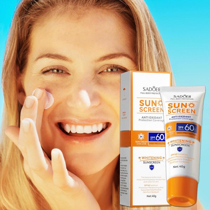 SADOER Natural SPF 90 Sunscreen Lotion - Non-Greasy