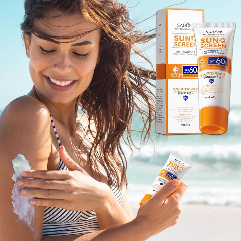 SADOER Natural SPF 90 Sunscreen Lotion - Non-Greasy